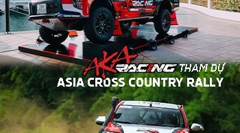 Đội đua AKA Racing cùng Mitsubishi Triton tham gia thi đấu giải đua ASIA CROSS COUNTRY RALLY – AXCR